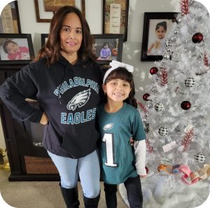 Nelson's daughter and partner